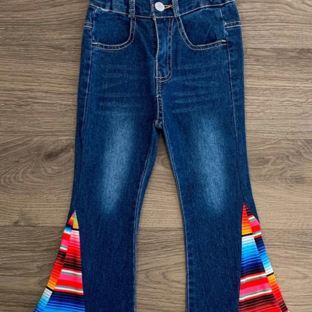 Serape Flair Jeans